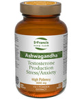Ashwagandha (12:1 Powder Extract) 60 Caps by St. Francis Herb Farm Inc.