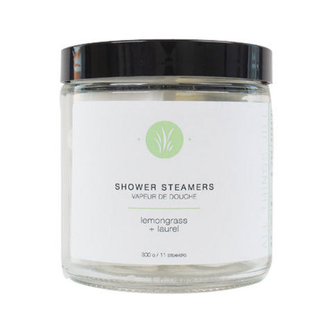 Shower Steamers Lemongrass Laurel 300 Grams by All Things Jill