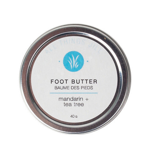 Mandarin + Tea Tree Foot Butter 40 Grams by All Things Jill