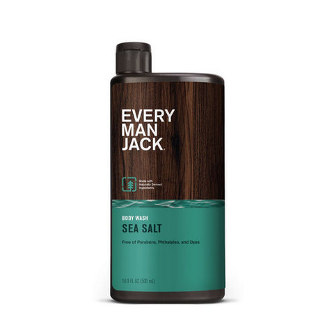 Every Man Jack, Wash Body Sea Salt, 16.9 Oz
