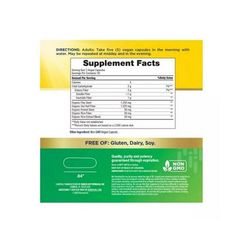Renew Life, Daily Digestive Prebiotic Fiber, 150 Capsules