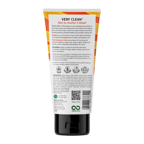 Shikai, Bamboo Scrub Glow Citrus, 6 Oz