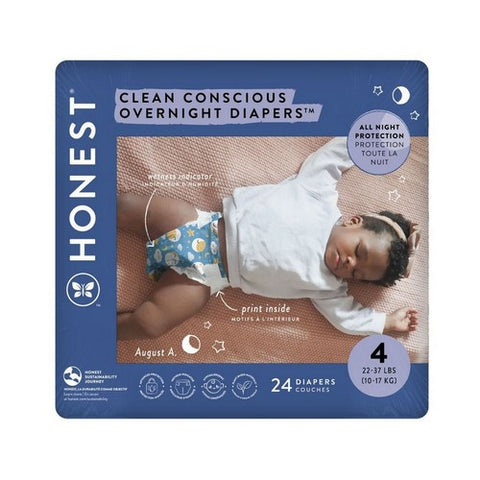The Honest Company, Diapers Tie Dye For Size 4, 23 Each