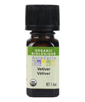 Organic Vetiver Essential Oil 7.4 Ml by Aura Cacia