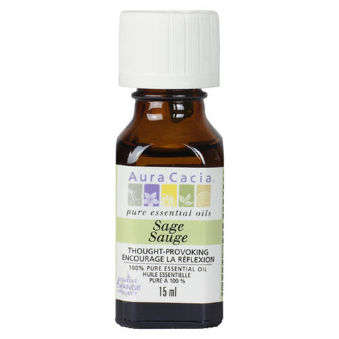 Sage Essential Oil 15 Ml by Aura Cacia