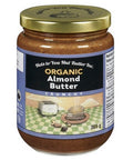 Organic  Almond Butter Crunchy 365 Grams by Nuts To You