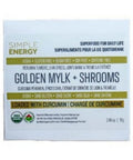 Organic Golden Mylk + Shrooms 70 Grams by Two Hills Tea