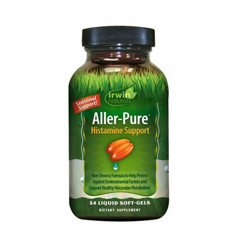 Irwin Naturals, Aller-Pure Histamine Clear, 54 Softgels