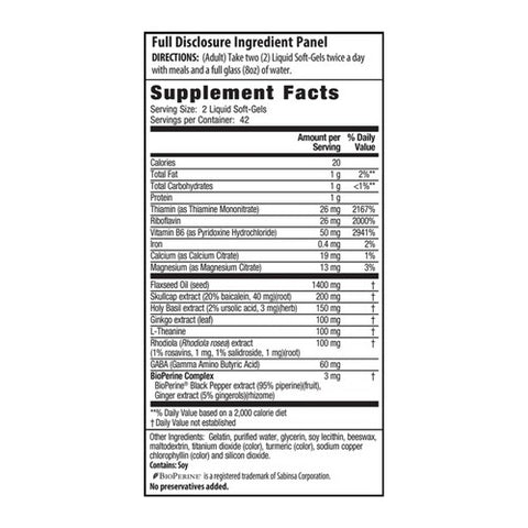 Irwin Naturals, Stress-Defy Balanced Relaxed Calm, 84 Count