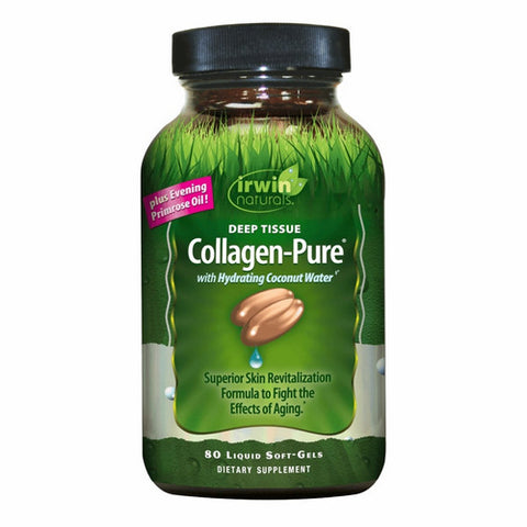 Irwin Naturals, Deep Tissue Collagen-Pure, 80 Softgels