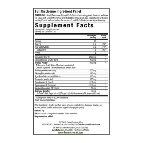 Irwin Naturals, Extra Strength Colon Flush, 60 Softgels