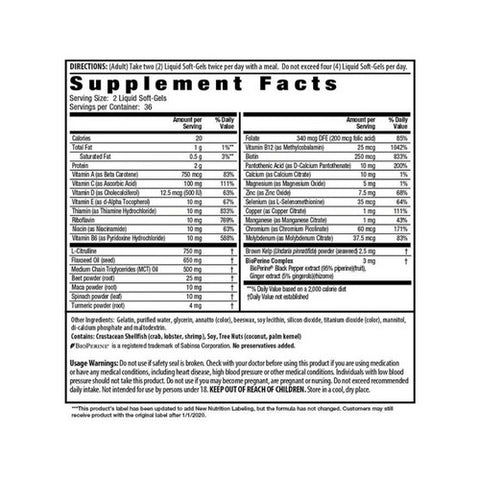 Irwin Naturals, Quick Energy RED Liquid-Gel Multi, 72 Softgels