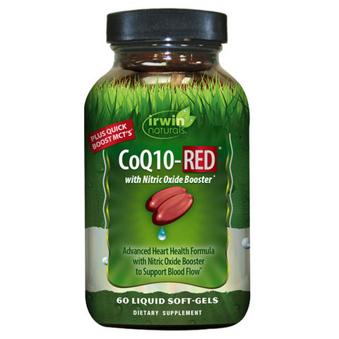 Irwin Naturals, CoQ10-RED, 60 Softgels