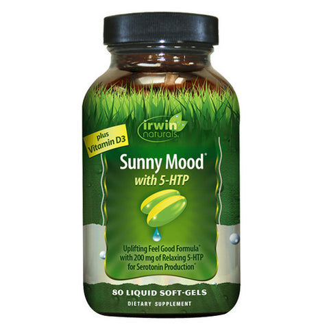 Irwin Naturals, Sunny Mood with 5-HTP, 80 Softgels