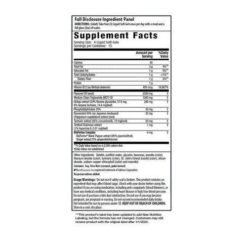 Irwin Naturals, Double-Potency Ginkgo Biloba, 60 Softgels