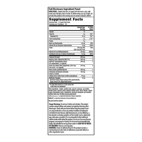 Irwin Naturals, VO2 Max Performance Fat Burner, 60 Softgels