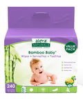 Bamboo Baby Wipes 3 Count by Aleva Naturals