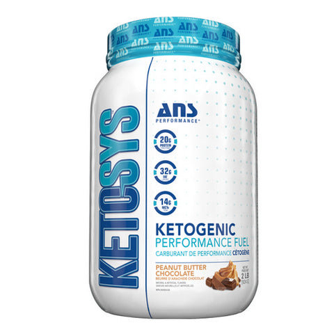 Ketosys Protein Powder Peanutbutter Chocolate 924 Grams by ANS Performance