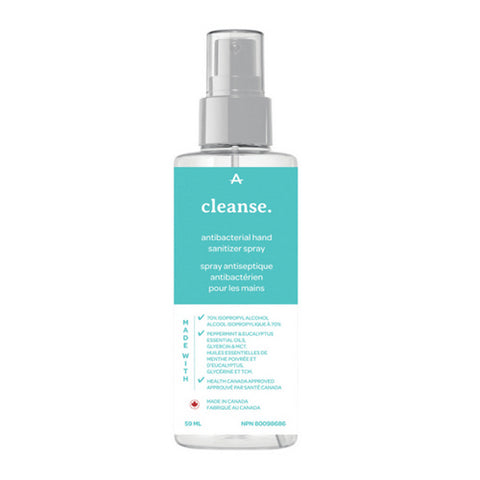 Cleanse 70% Alcohol Hand Sanitizer 59 Ml by AURA Nutrition