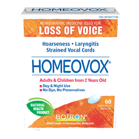 Homeovox 60 Tabs by Boiron