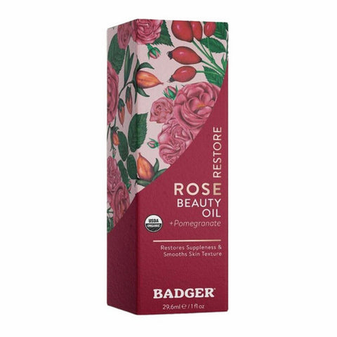 Badger Balm, Rose Face Oil, 28 Grams