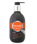 3 in 1 Shampoo Wash & Conditioner 500 Ml by Decode