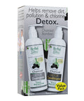 Charcoal DETOX Shampoo and Conditioner 2 Count by Herbal Glo
