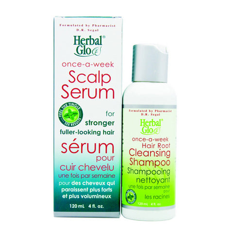 Scalp Serum FREE Hair Root Shampoo 2 Count by Herbal Glo