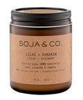 Soy Wax Candle Lilac + Rosemary 220 Grams by SOJA&CO.
