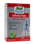 Real Relief Arthritic Pain Tablets 60 Tabs by Homeocan