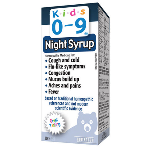 KIDS 0-9 Cough & Cold Nighttime 100 Ml by Homeocan