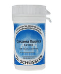 Calcarea Fluorica 6X 125 Tabs by Homeocan
