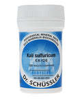 Kalium Sulfuricum 6X 125 Tabs by Homeocan