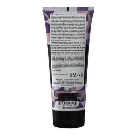 All Good, Body + Hand Cream Lavender, 6 Oz