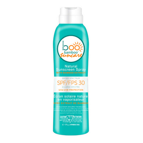 SPF 30 Natural Sunscreen Spray 177 Grams by Boo Bamboo