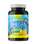 High EPA Kids Gummies Orange 60 Gummies by AquaOmega