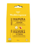 Org Manuka Honey Drops Lemon 120 Grams by Wedderspoon
