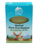 Herbal Pine Eucalyptus Bar Soap 135 Grams by Mountain Sky Soaps