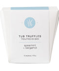 Tub Truffles Spearmint + Bergamot 10 Count by All Things Jill