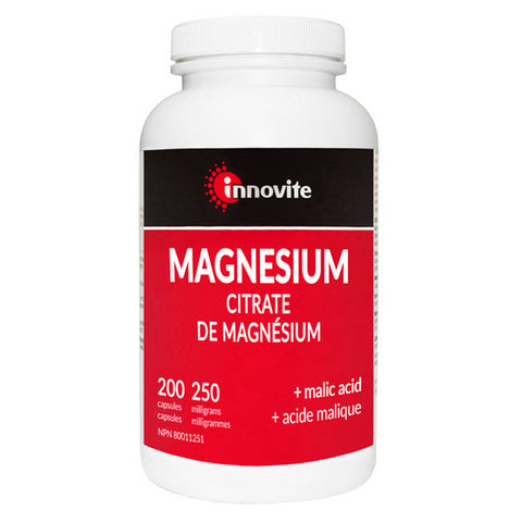 Magnesium Citrate 200 Caps by Innovite