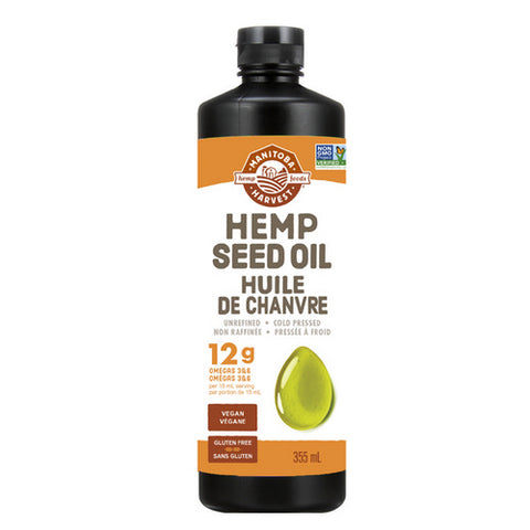 Hemp Seed Oil 355 Ml by Manitoba Harvest