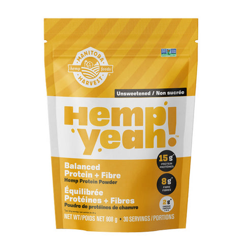 Hemp Yeah! Balanced Protein + Fiber Unsweetened 908 Grams by Manitoba Harvest