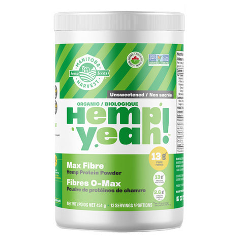 Hemp Yeah Max Fibre Organic Unsw 454 Grams by Manitoba Harvest