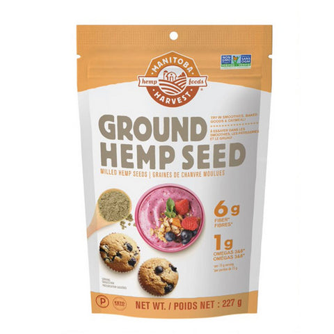 Ground Hemp Seed 227 Grams by Manitoba Harvest