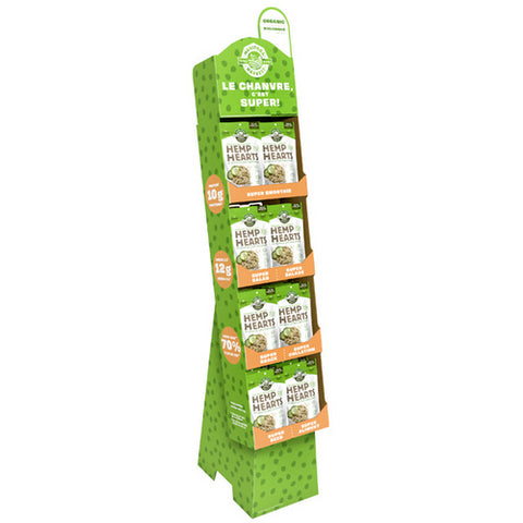 Hemp Hearts Shipper Organic 1 Count by Manitoba Harvest