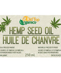 Organic Hemp Oil 250 Ml by Gold Top Organics