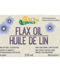 Organic Flax Oil 250 Ml by Gold Top Organics