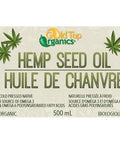 Organic Hemp Oil 500 Ml by Gold Top Organics