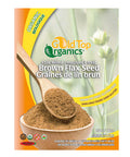Cold Milled Brown Flax Seed 454 Grams by Gold Top Organics
