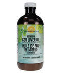 Cod Liver Oil Plain Norwegian 500 Ml by Natures Harmony